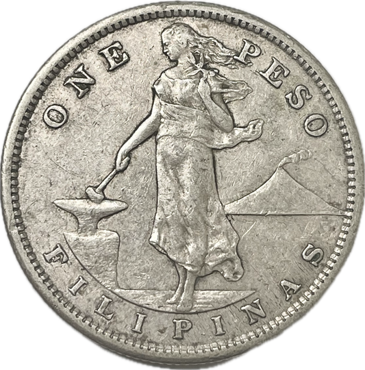 Filipinas - 1908 - 1 Peso