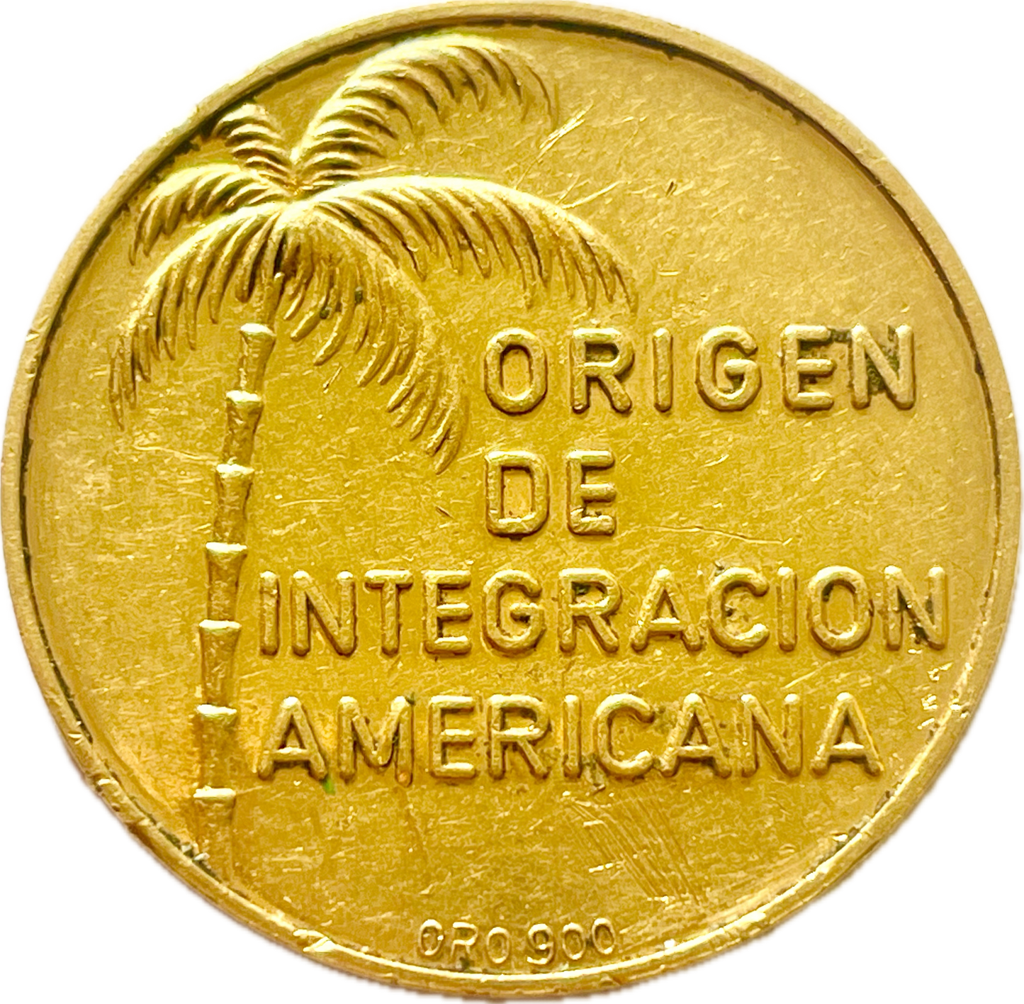 Medalla - "Origen de Integración Americana" Indio Americano