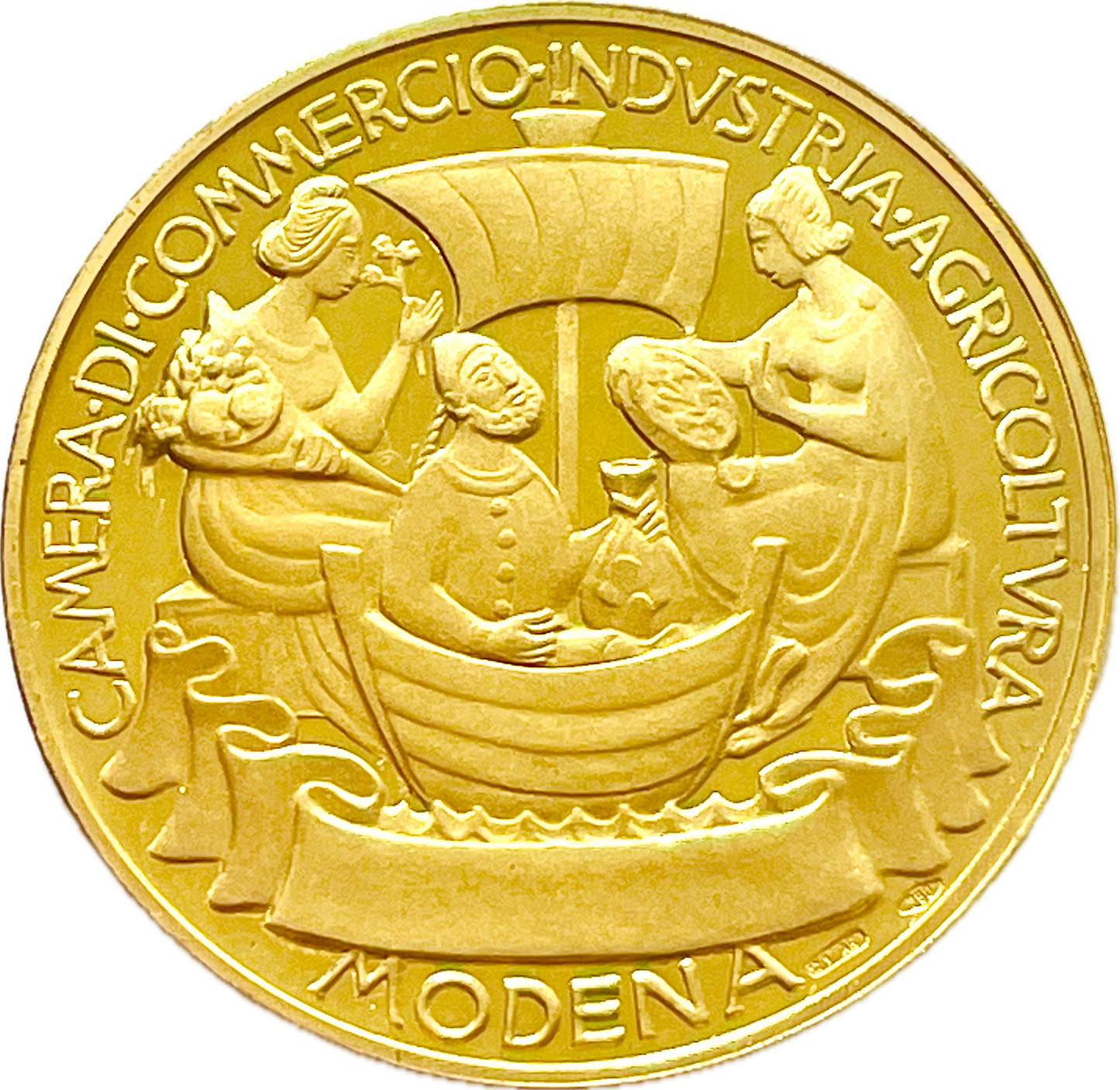 Medalla - Italia - Camara de Comercio Industria y Agricultura