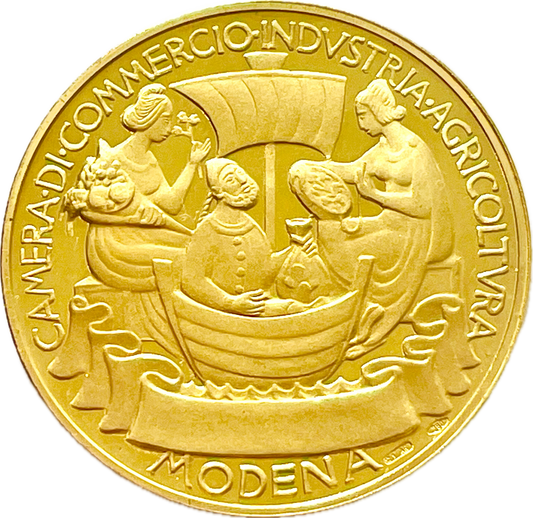 Medalla - Italia - Camara de Comercio Industria y Agricultura