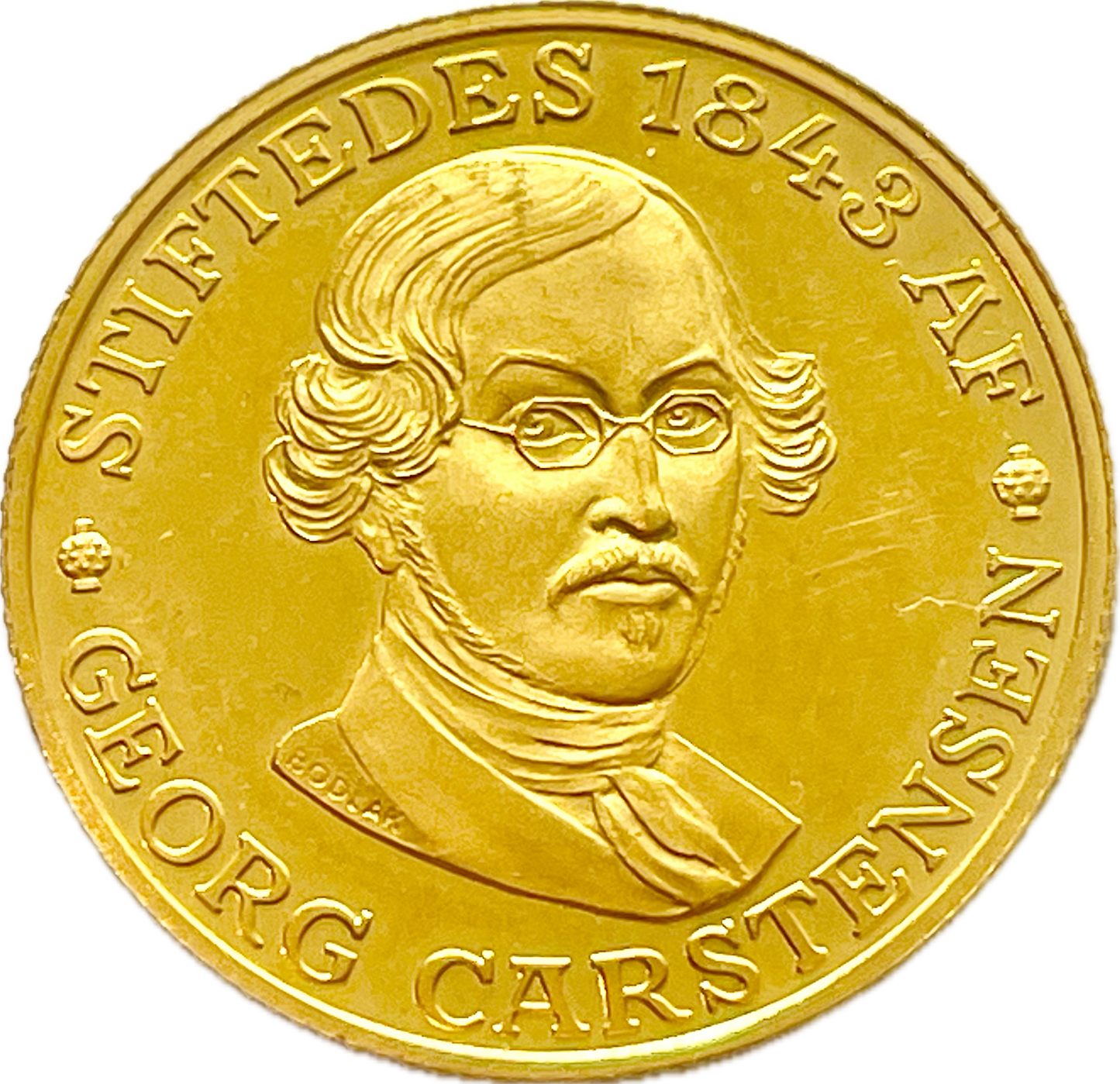Medalla - Conmemoración "Georg Carstensen"