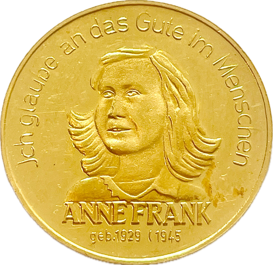 Medalla - Alemania - Conmemoración Anne Frank