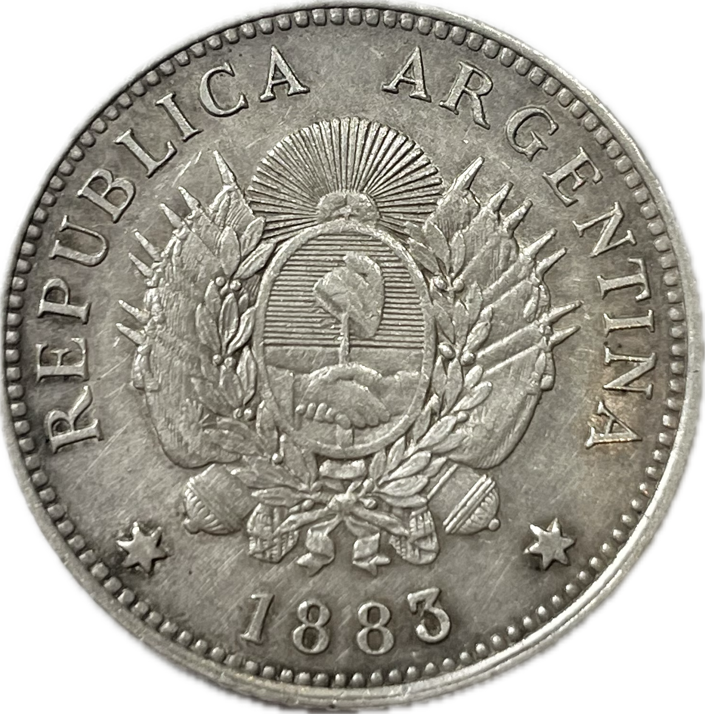 Argentina - 1883 - 20 Centavos - Sin Circular