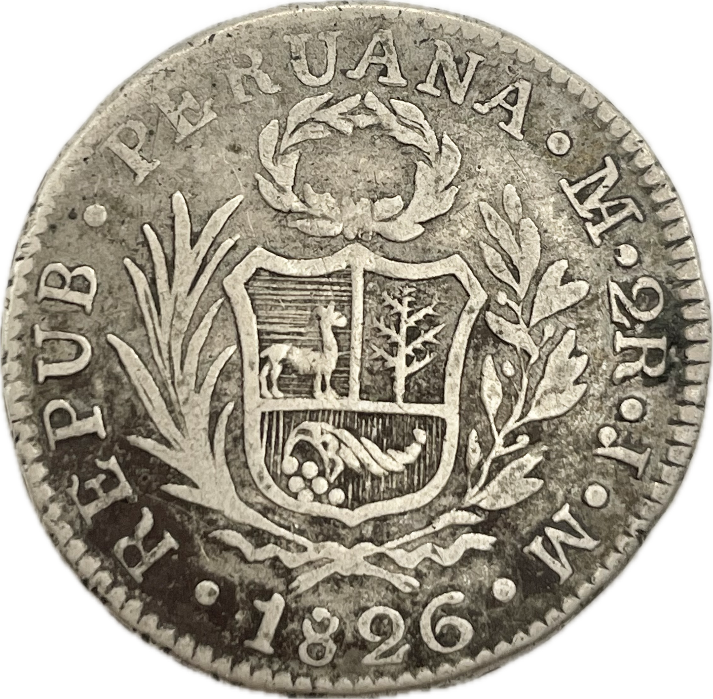 Perú - 1826 - 2 Reales
