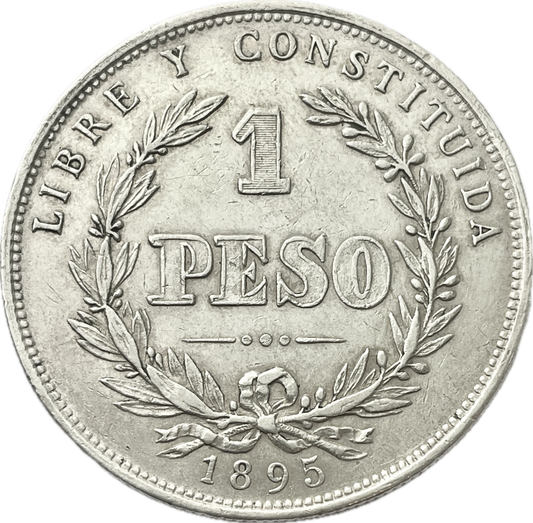 Uruguay - 1895 - 1 peso - AU