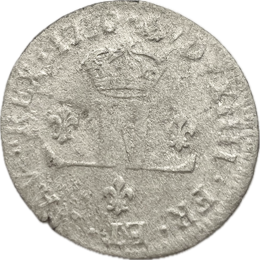 Francia - 1710 D - 30 Deniers