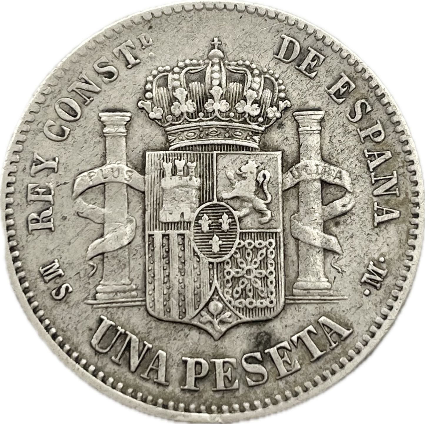 España - 1885 - 1 Peseta