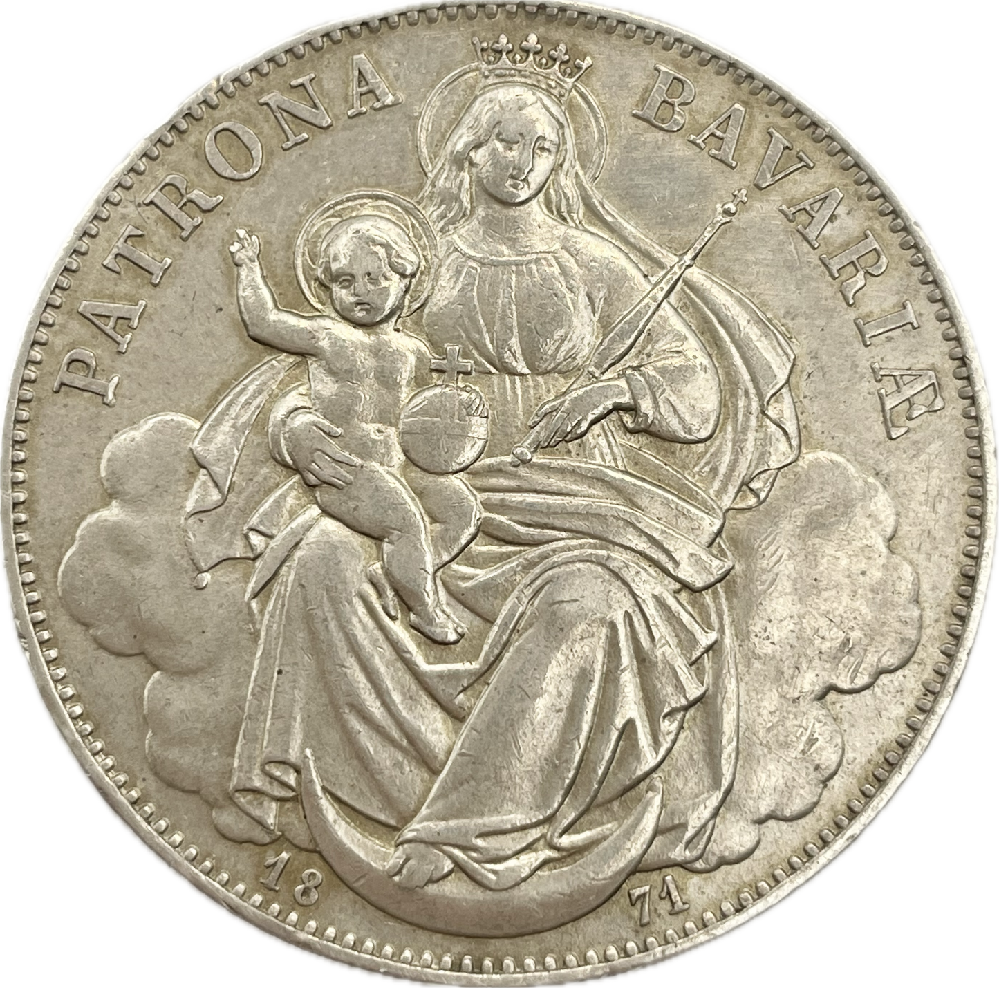 Alemania - 1871 - Bavaria - Thaler