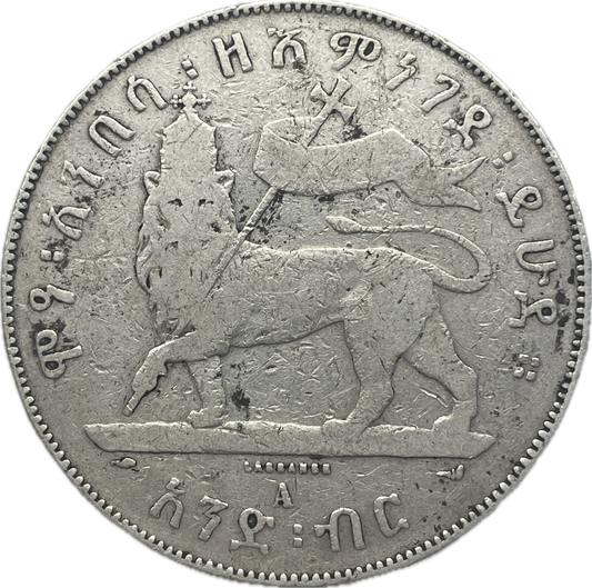 MM_ Etiopia - 1 Birr - 1889