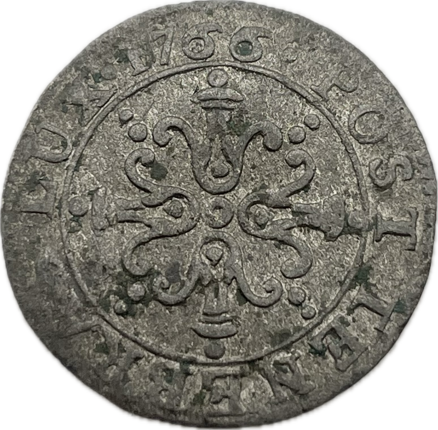 Suiza - 1766 - Ginebra - 18 Deniers