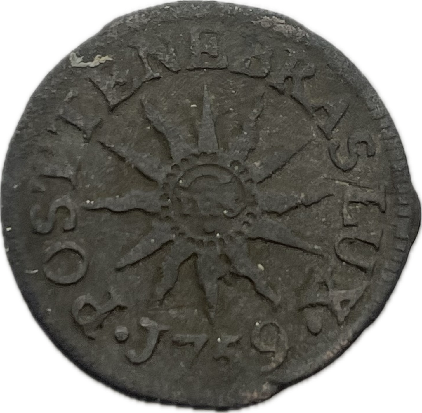 Suiza - 1765 - Ginebra - 6 Deniers