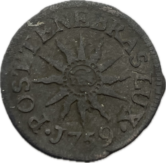 Suiza - 1765 - Ginebra - 6 Deniers