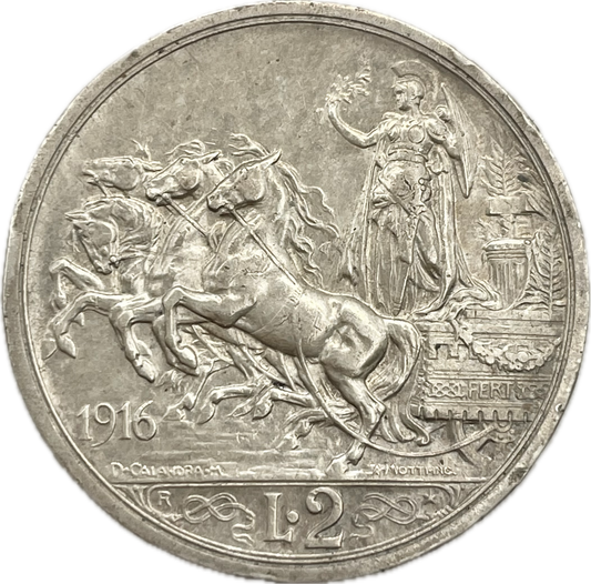 Italia - 1916 - 2 Liras