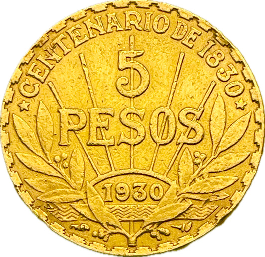 Uruguay - 1930 - 5 Pesos