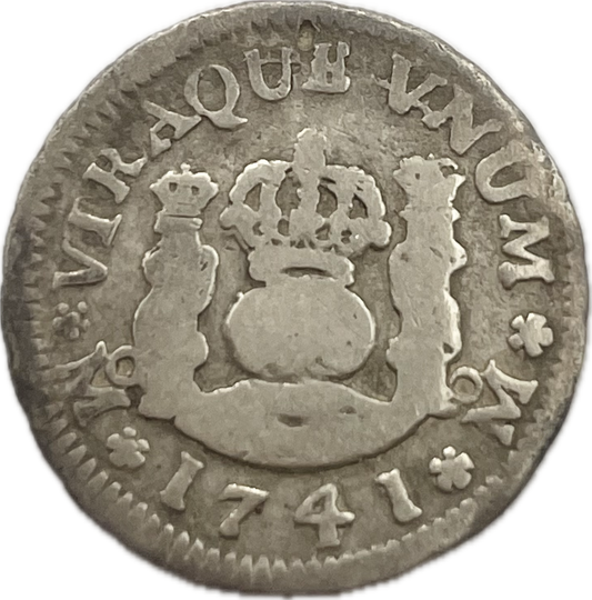 España Colonial - 1741 - México - 1/2 Real