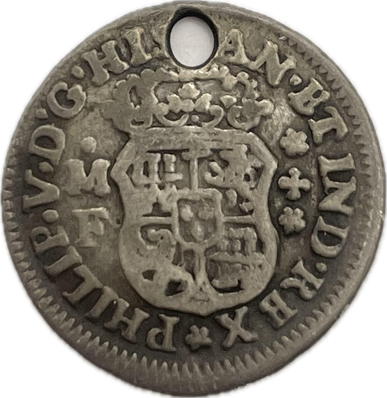 España Colonial - 1738 - México - 1/2 Real