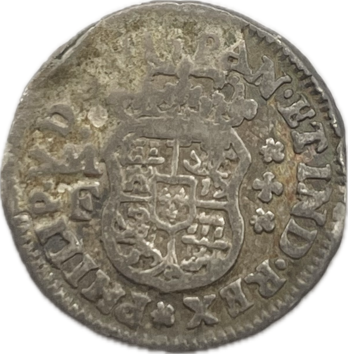 España Colonial - 1738 - México - 1/2 Real