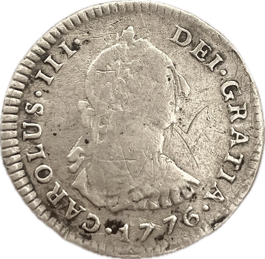 España Colonial - 1776 - Lima - 1 Real