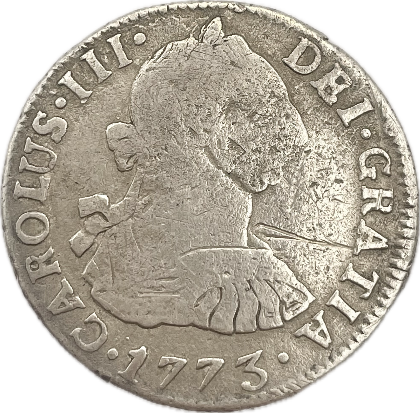 España Colonial - 1773 - Potosí - 2 Reales