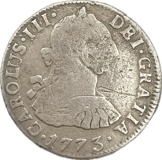 España Colonial - 1773 - Potosí - 2 Reales