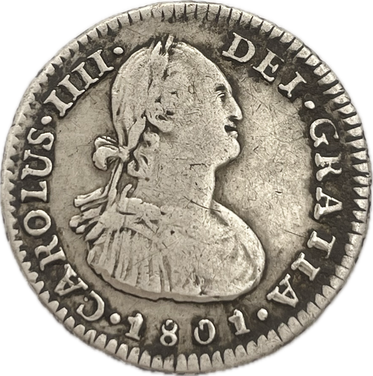 España Colonial - 1801 - Potosí - 1 Real