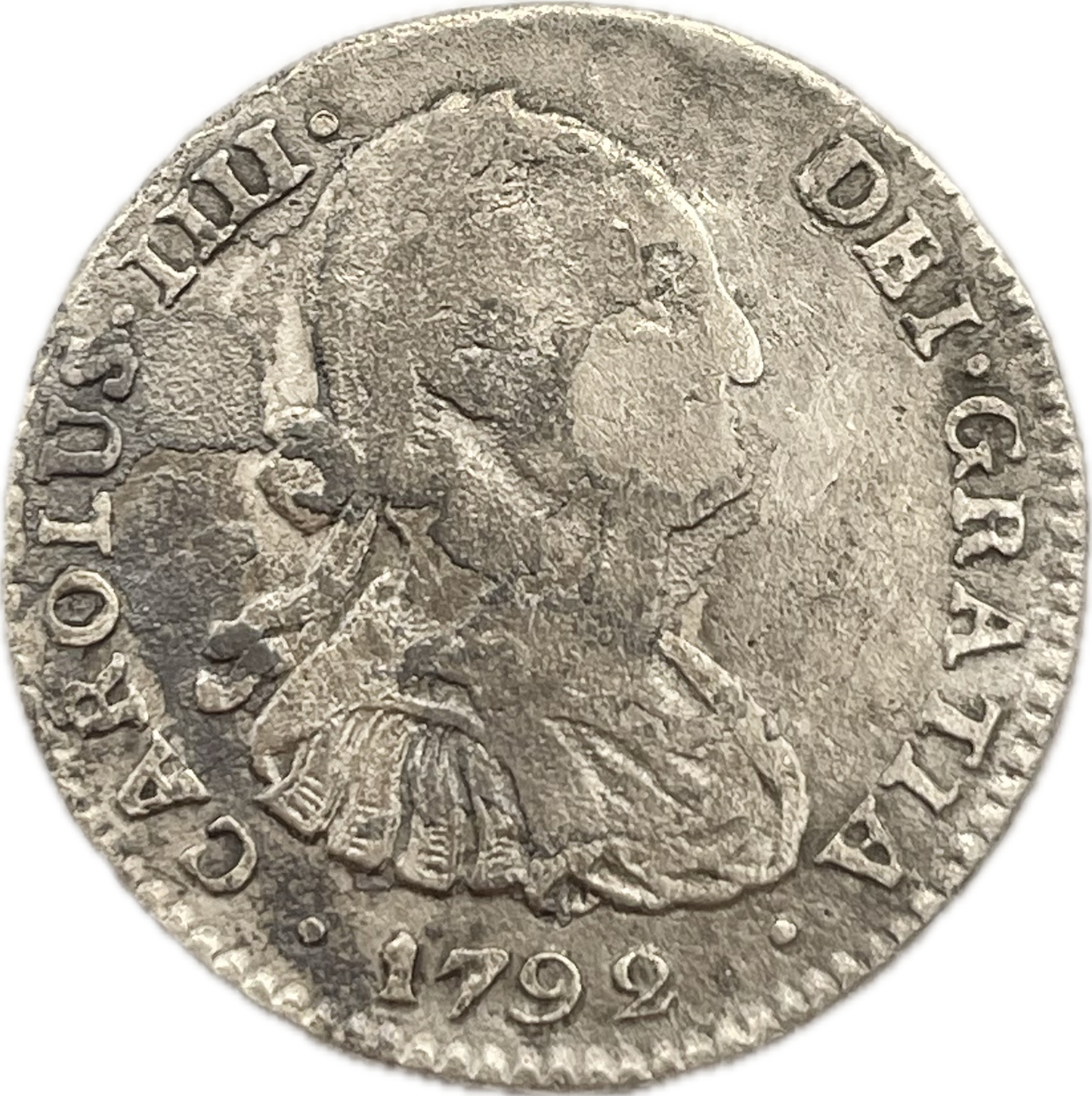 España Colonial - 1792 - Potosí - 1 Real