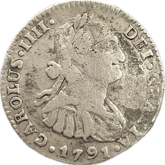 España Colonial - 1791 - Potosí - 1 Real