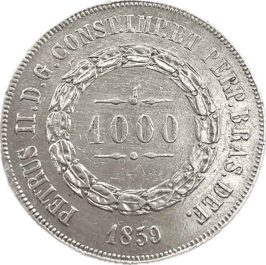 Brasil - 1859 - 1000 Reis