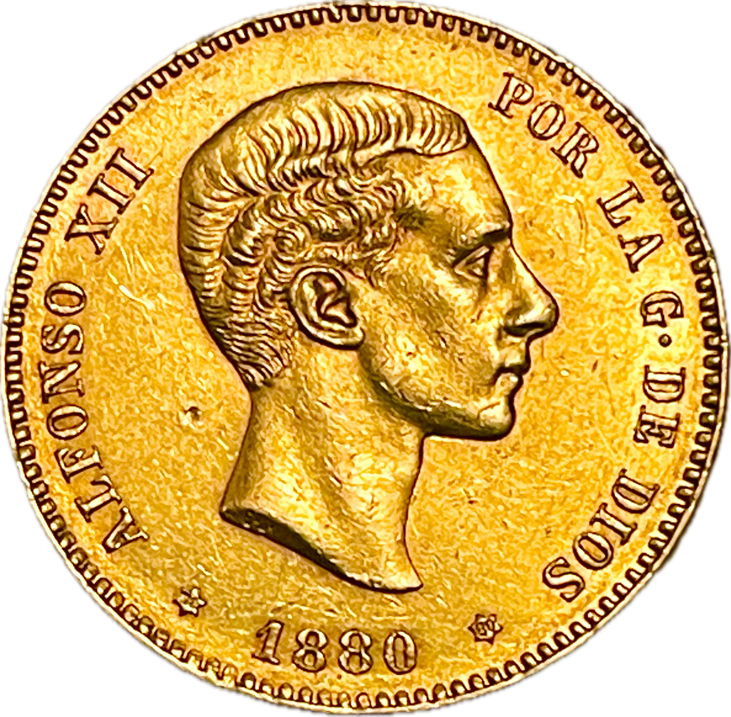 España - 1880 - 25 Pesetas