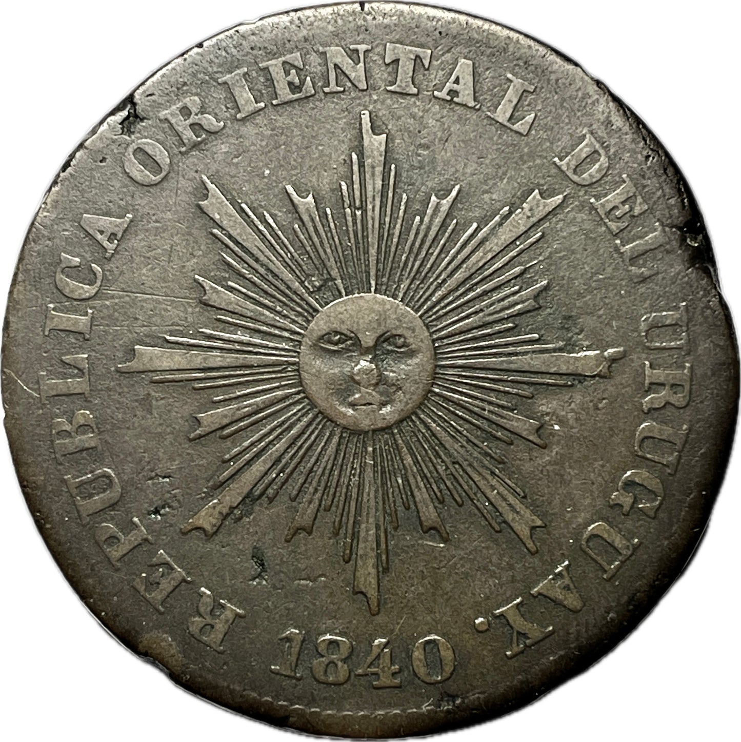 Uruguay - 1840 2.2.2 - 20 Centésimos