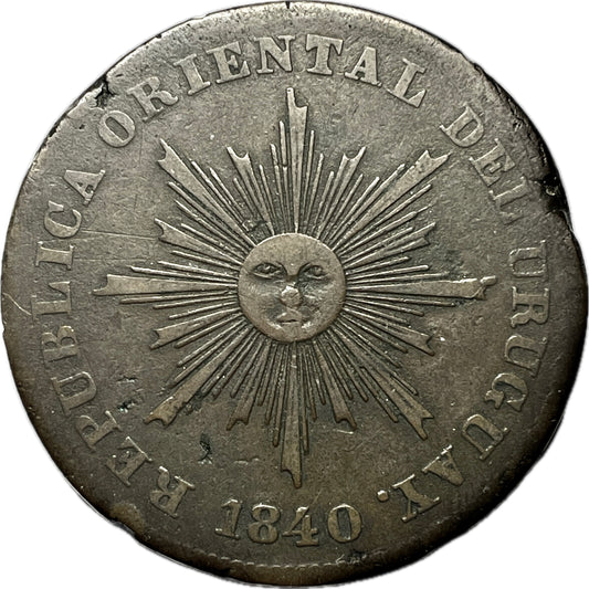 Uruguay - 1840 2.2.2 - 20 Centésimos