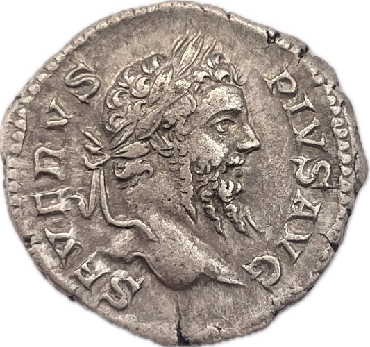 Imperio Romano - 207 - Septimo Severo - Denario