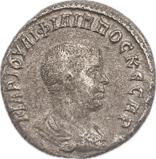 Imperio Romano - 244 - Filipo II - Tetradracma