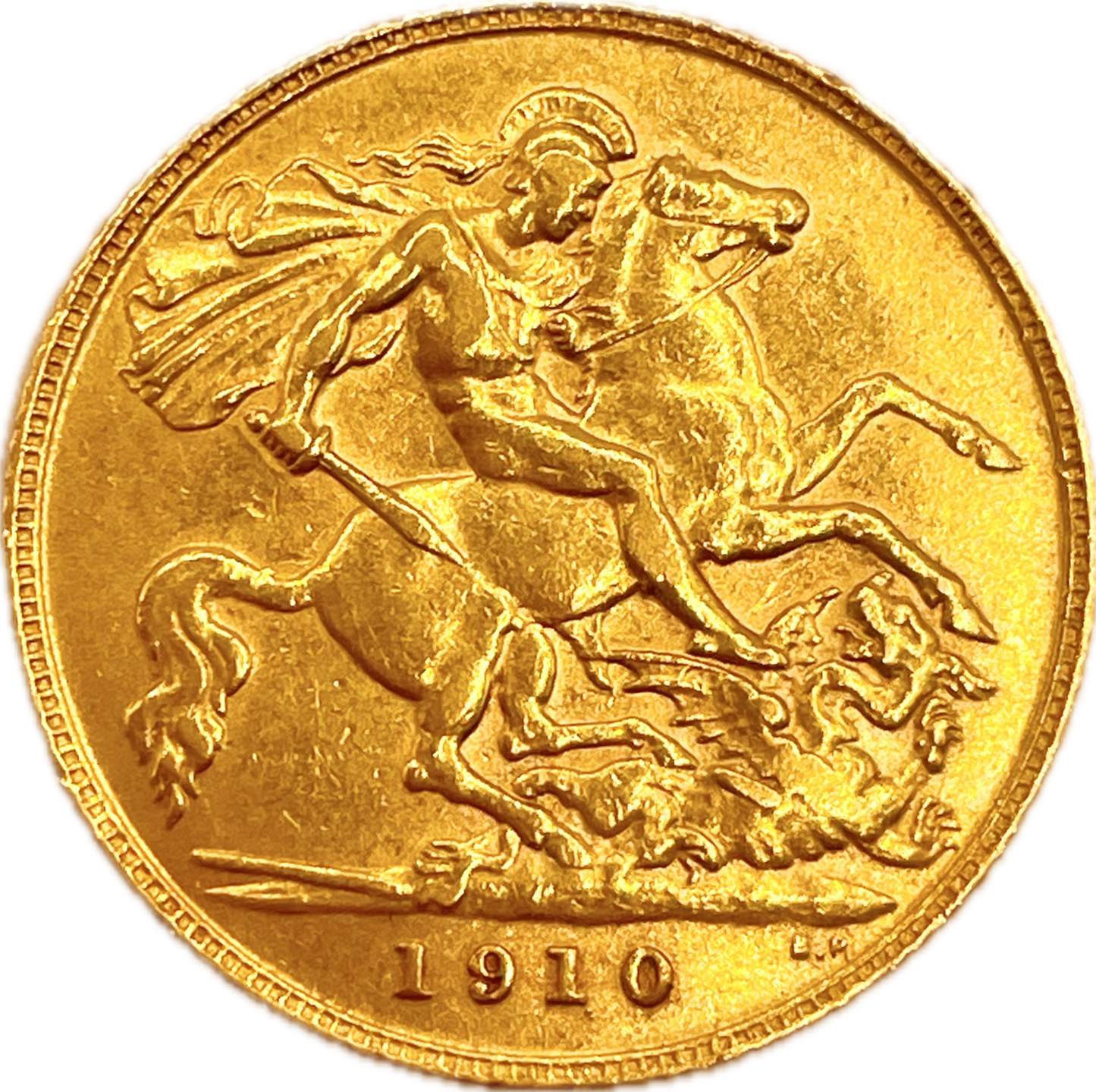 Gran Bretaña - 1910 - 1/2 Soberano