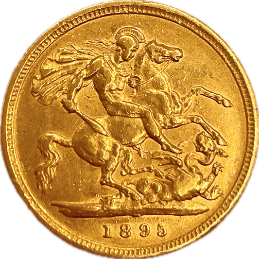 Gran Bretaña - 1895 - 1/2 Soberano