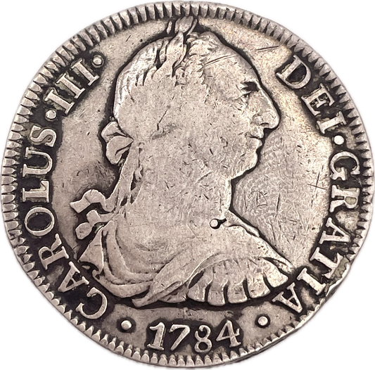 España Colonial - 1784 - México - 8 Reales