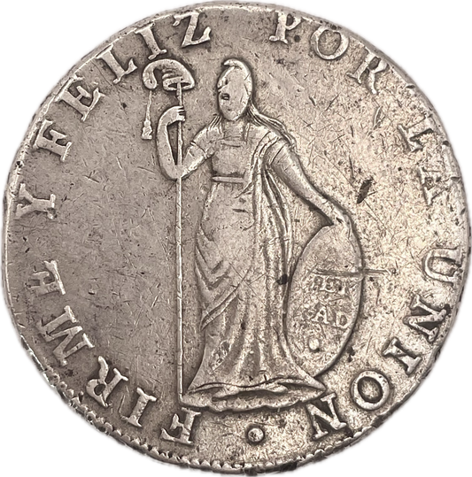 Perú - 1829 - Cuzco -  8 Reales