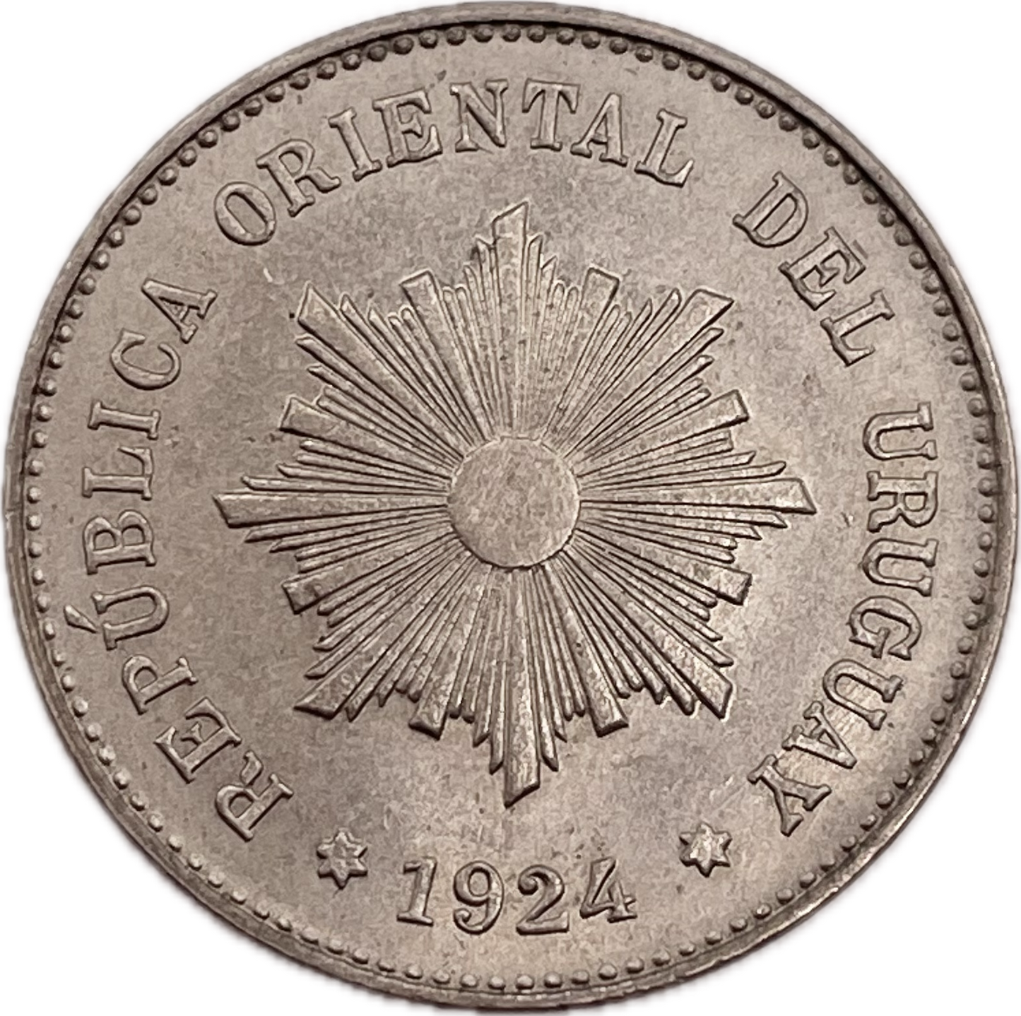 Uruguay - 1924 - 5 Centésimos - Sin Circular