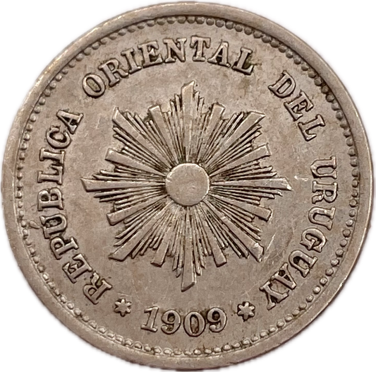 Uruguay - 1909 - 1 Centésimo - Sin Circular