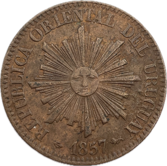 Uruguay - 1857 - 5 Centésimos