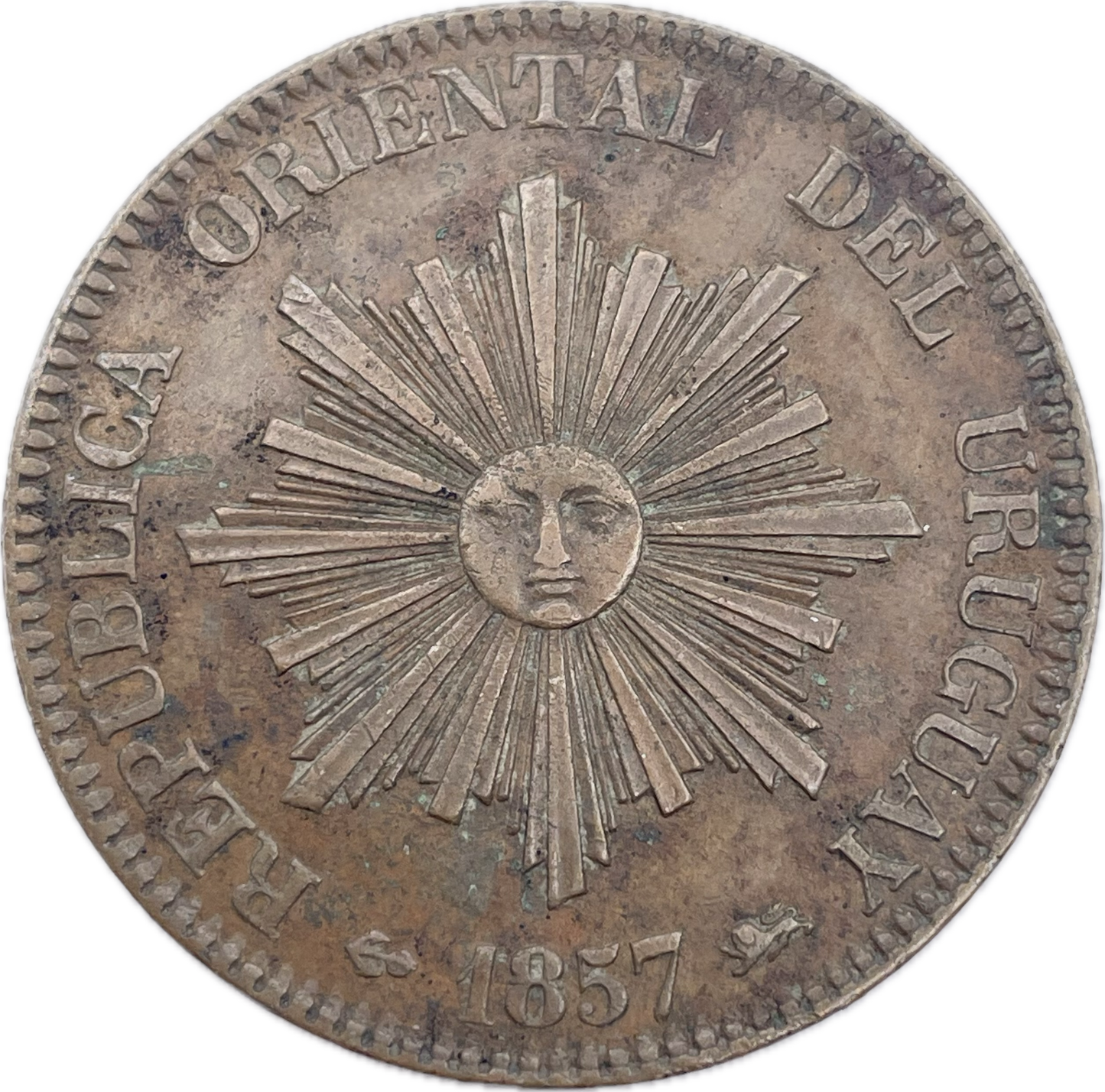 Uruguay - 1857 - 20 Centésimos