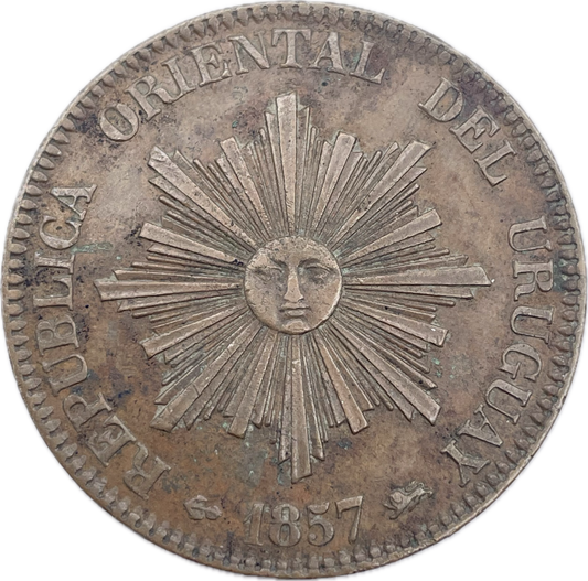 Uruguay - 1857 - 20 Centésimos