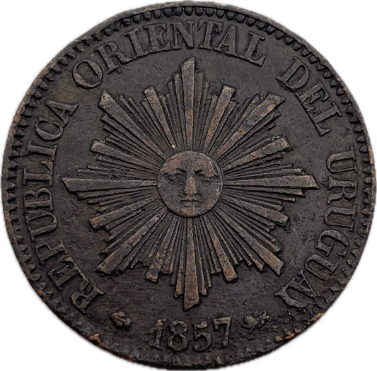 Uruguay - 1857 - 5 Centésimos