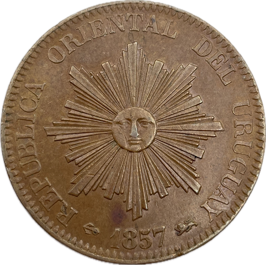 Uruguay - 1857 - 20 Centésimos - Sin Circular