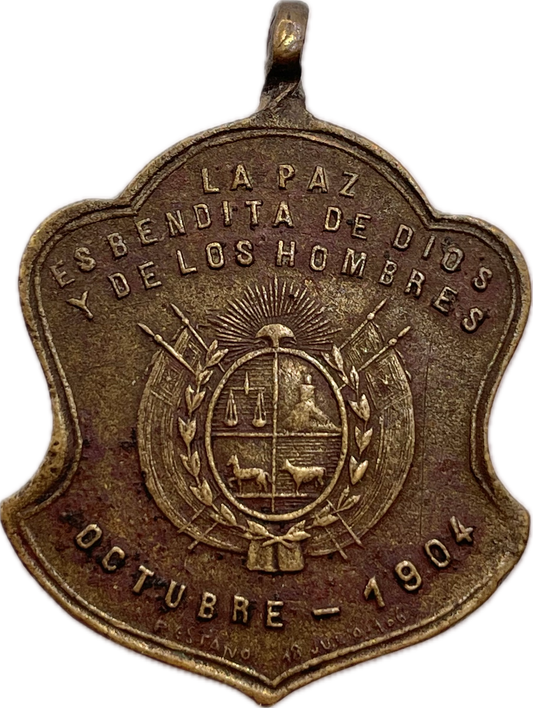 Uruguay - 1904 - Montevideo, Medalla a la Paz