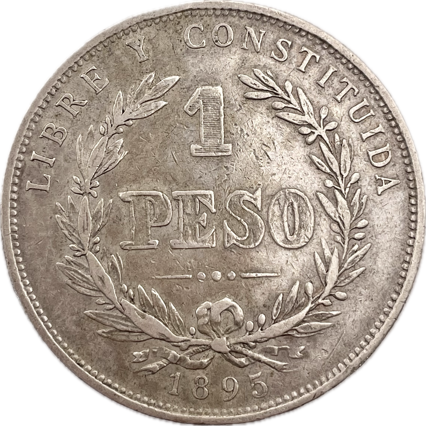Uruguay - 1895 - 1 Peso