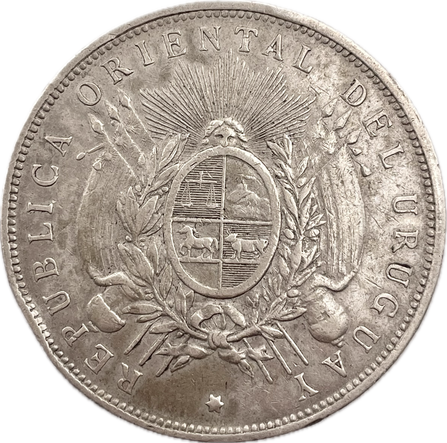 Uruguay - 1895 - 1 Peso