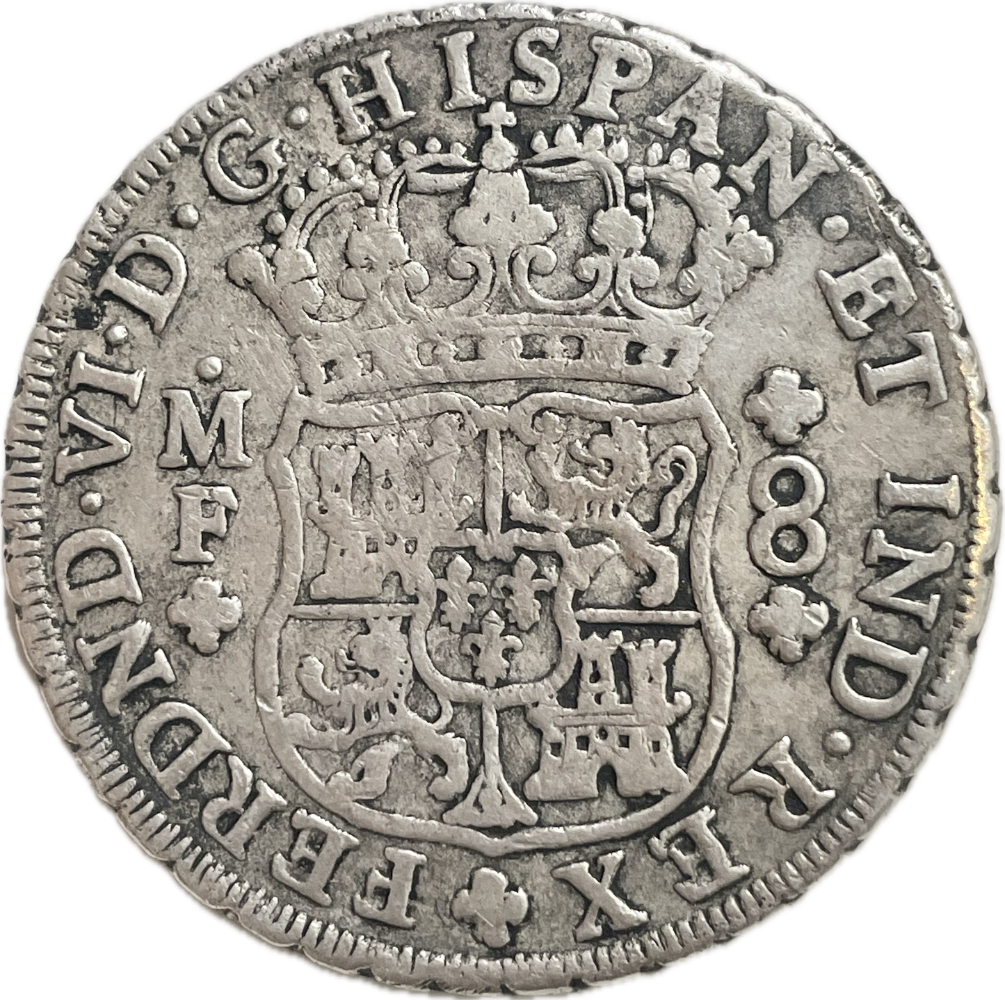 España Colonial - 1753 - México - 8 Reales