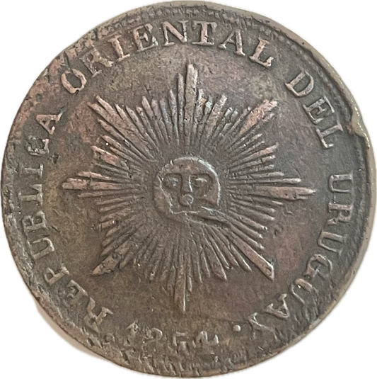 Uruguay - 1854 - 20 Centésimos