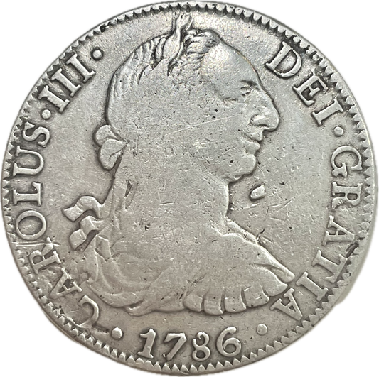 España Colonial - 1786 - México - 8 Reales